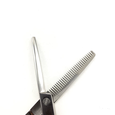 【ジョーウェルJOEWELL】ET-30S メガネ シザー セニング 美容ハサミ すきばさみ 美容師 理容師 約25~30% 右利き 5.8インチ 中古 sc2631